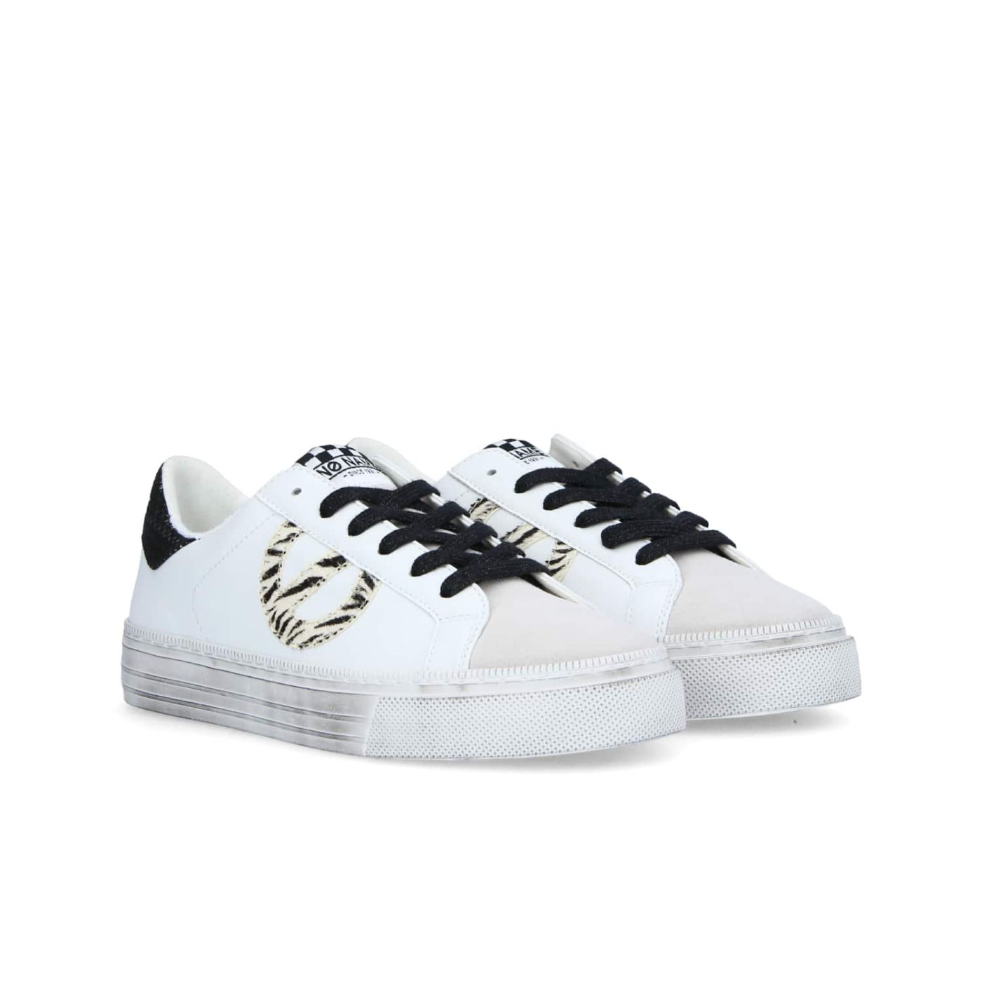 STRIKE SIDE - NAPPA/P.ZEBRA - WHITE/DOVE